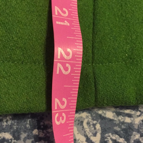 🛍Merona brand woman’s pea coat sz medium green - Picture 6 of 6